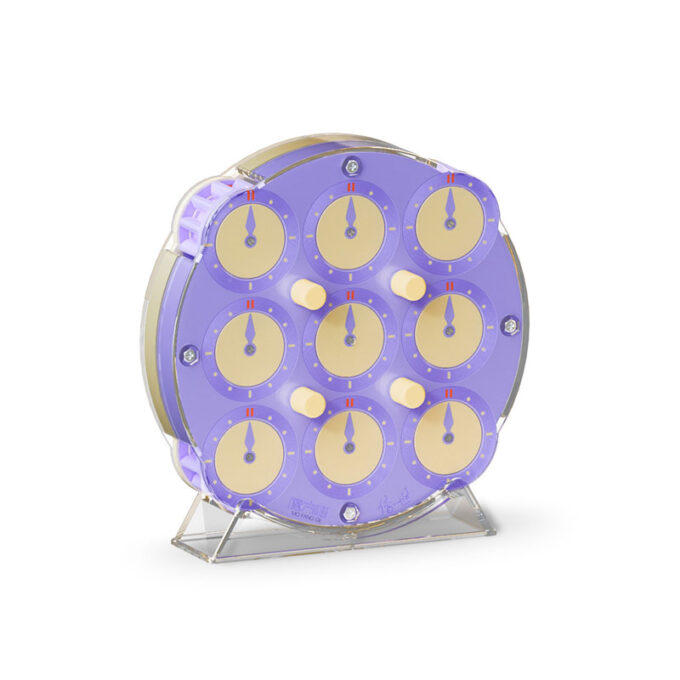 QiYi Magnetic Clock Lilac - Image 5