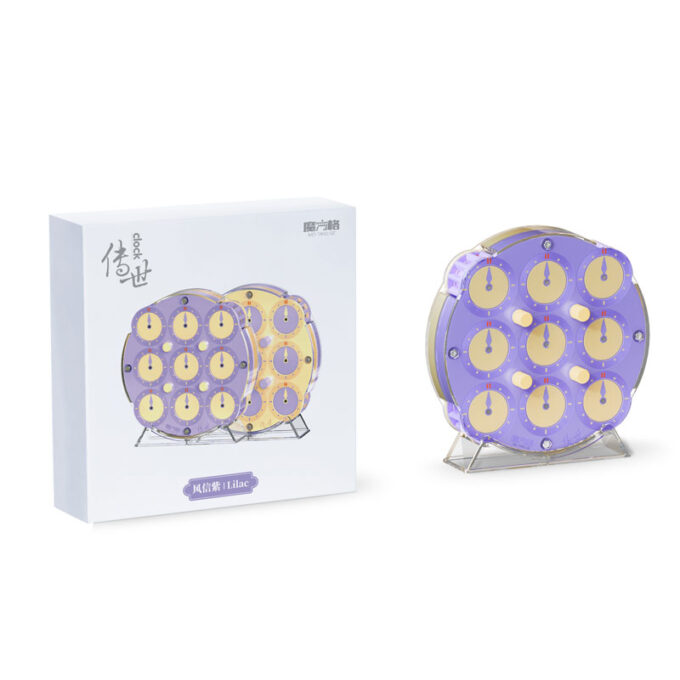 QiYi Magnetic Clock Lilac